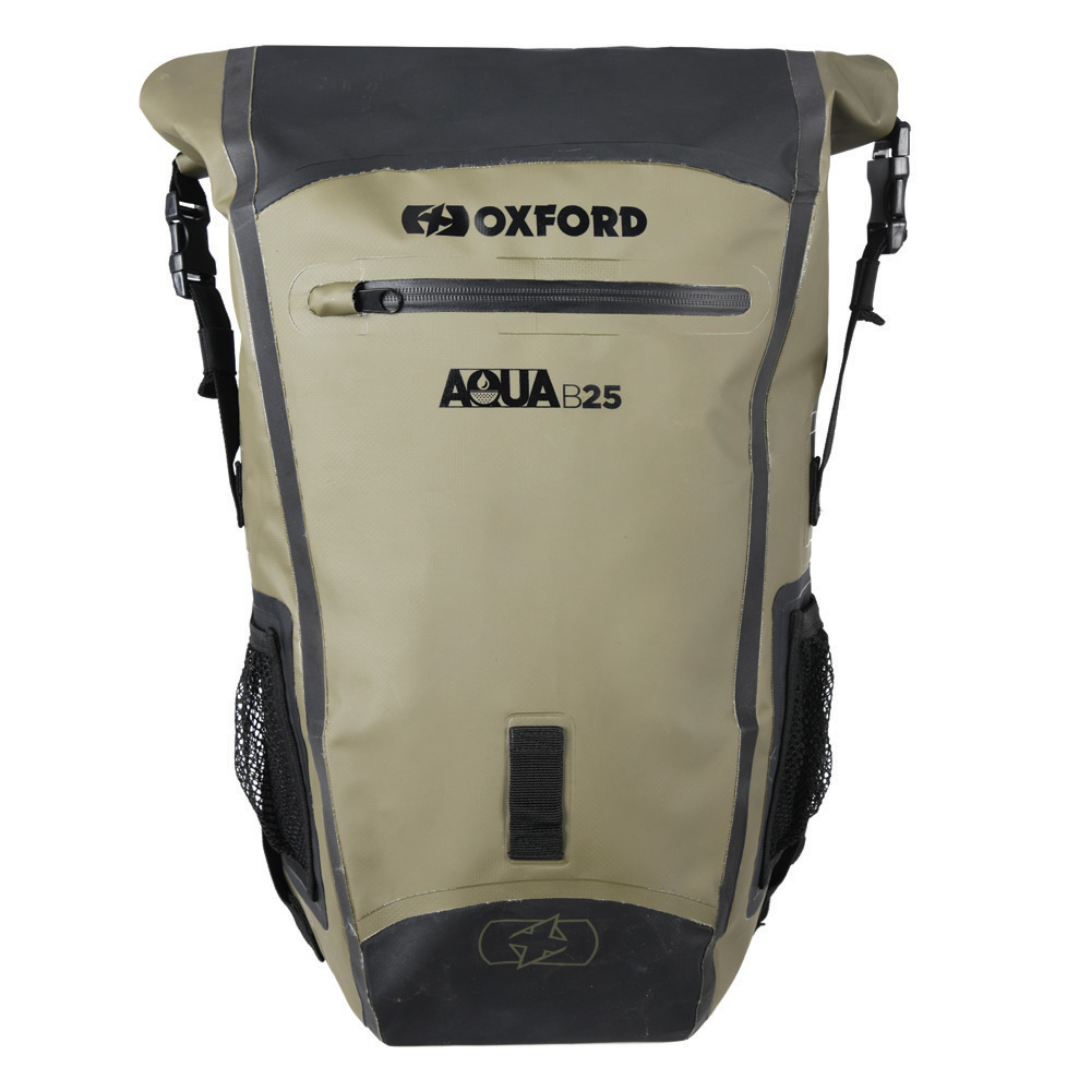 Oxford AQUA B-25 BACKPACK KHAKI/BLACK